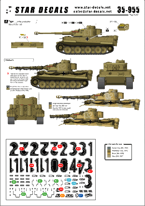 Star Decals 35-955 Afrika Tigers 2 1/35 – Bild 2