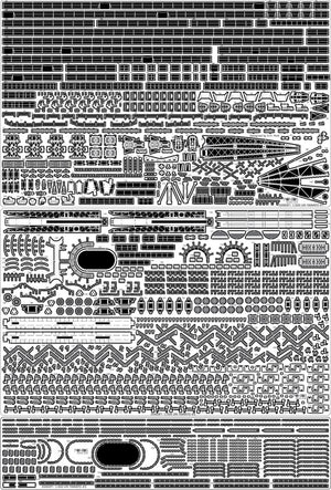 Pontos 35003F1 IJN Yamato Detail Up Set 1/350 – Bild 5