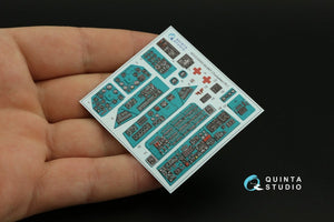 Quinta Studio QDS-35065 Mi-8MT 3D-Printed &amp;amp; coloured Interior on decal paper (Trumpeter) (Small version) 1/35 – immagine 8