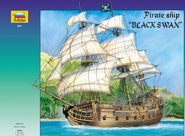 Zvezda 9031 Bateau Pirate "Cygne Noir" 1/72