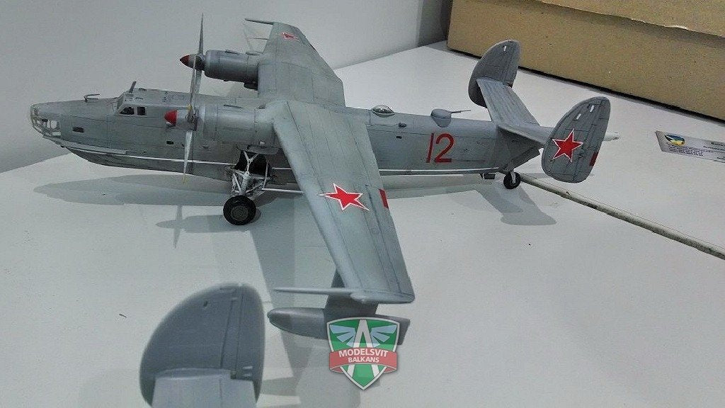 Modelsvit 72035 Beriev Be-12 &amp;quot;Prototype&amp;quot; flying boat 1/72 – imagen 2