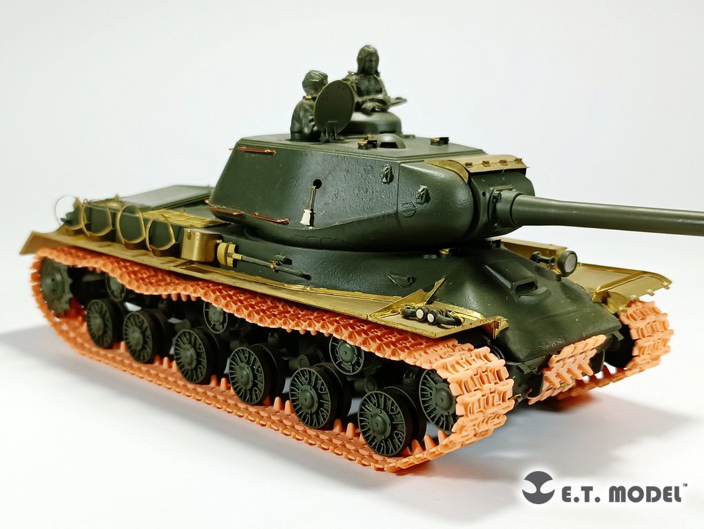 ET Model P35-061 Soviet KV-1/2/85,JS-1/2/3,ISU-152（650mm Late version) Workable Track ( 3D Printed ) 1/35 – image 8