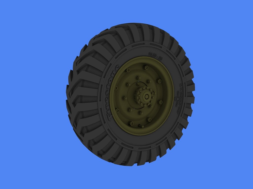 Panzer Art RE35-263 Humber Mk IV AC road wheels (Firestone) 1/35 – immagine 2