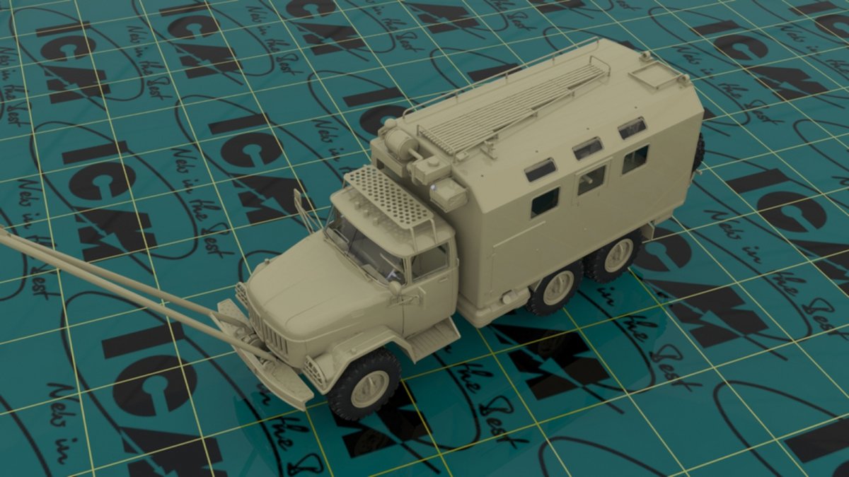 ICM 35520 ZiL-131 MTO-AT, Soviet Recovery Truck 1/35 – Bild 3