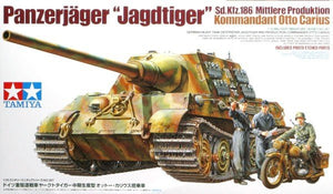 Tamiya 35307 Jagtiger milieu. Otto Carius (1/35)