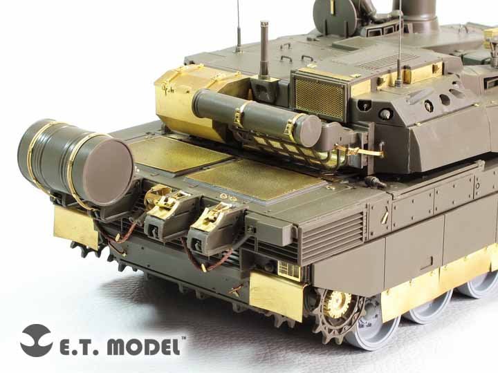 ET Model EA35-111 French Leclerc Series 2 Main Battle Tank Grills For TAMIYA Kit 1/35