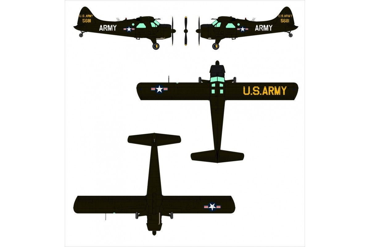 Dora Wings 48059 L-20A/U-6A Beaver 1/48 – Bild 7