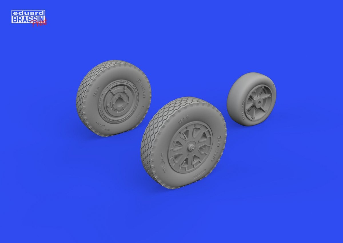 Eduard 672303 P-39Q wheels PRINT ARMA HOBBY 1/72 – zdjęcie 2