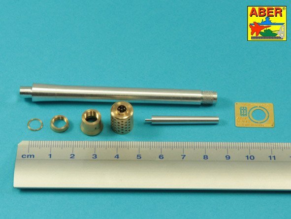 Canons Aber 35L-263 pour char allemand E-100 (Dragon), calibres 15 cm et 7,5 cm, échelle 1/35 