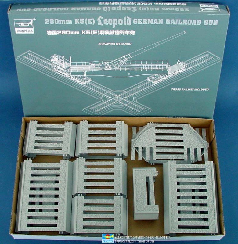 Trumpeter 00207 German 280mm K5(E)leopold 1/35 – zdjęcie 11