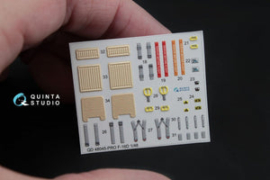 Intérieur imprimé en 3D et coloré sur papier décalcomanie pour le kit Kinetic (QD48045 F-16D (blocs 30/40/50) de Quinta Studio) à l&amp;#39;échelle 1/48 – image 2