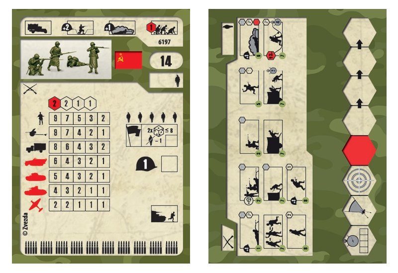 Zvezda 6197 Infanterie Soviétique (uniforme d&amp;#39;hiver, 1941-1942) 1/72 – image 4