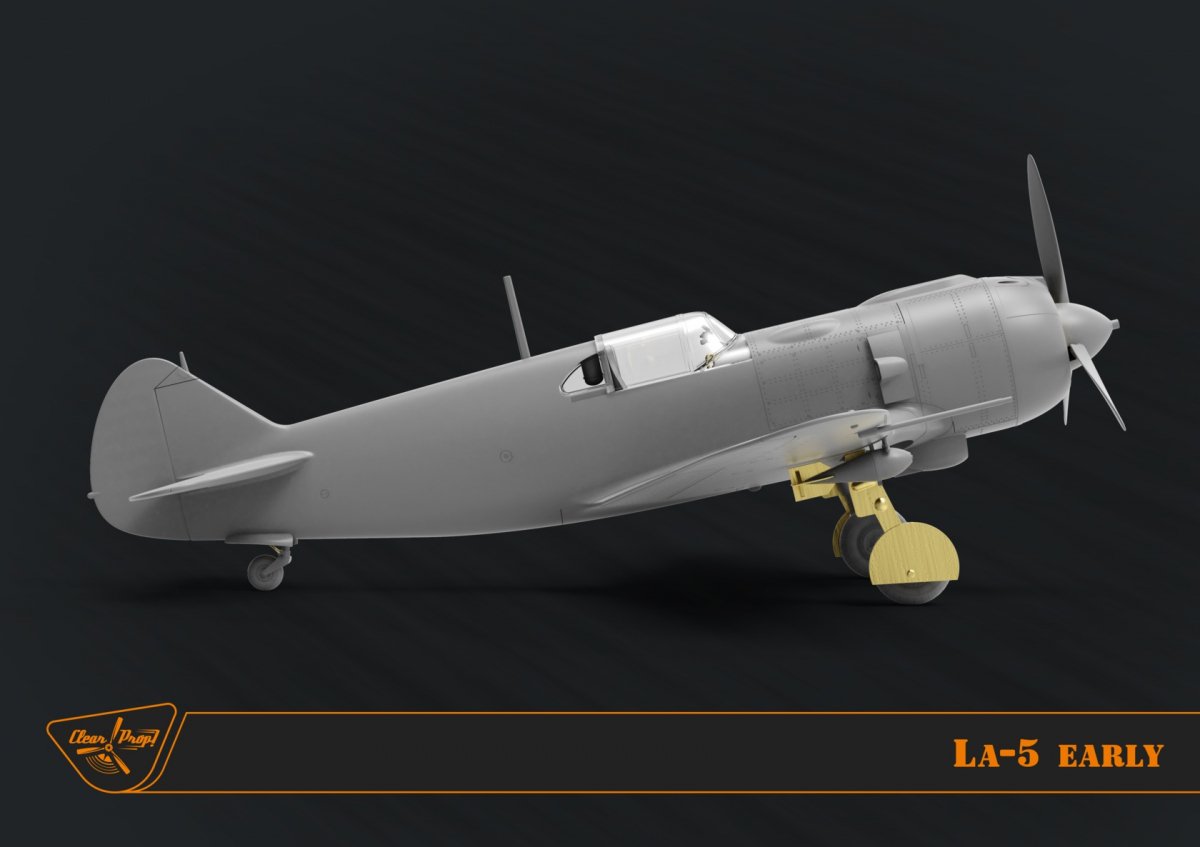 Clear Prop! CP72014 La-5 early version ADVANCED KIT 1/72 – imagen 10