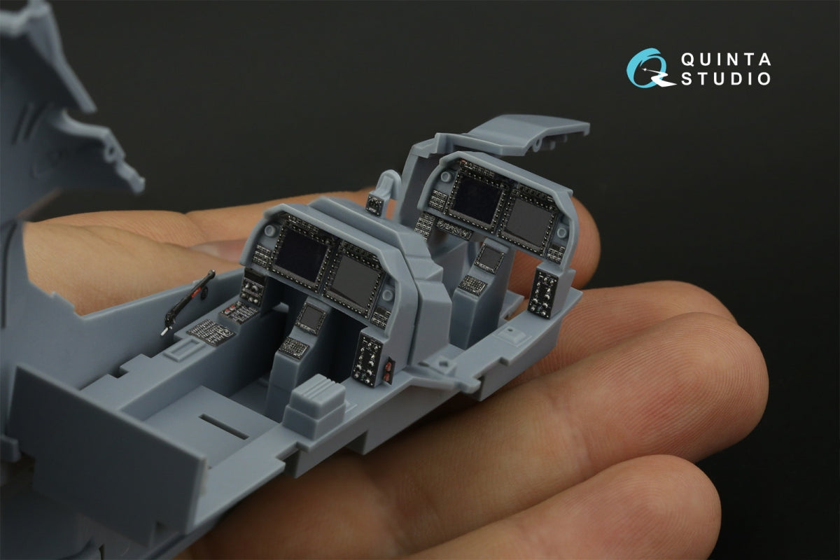 Quinta Studio QDS-35119 AH-1Z 3D-Printed coloured Interior on decal paper (Academy) (Small version) 1/35 – immagine 9