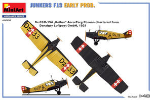 MiniArt 48002 JUNKERS F13. EARLY PROD 1/48 – immagine 23