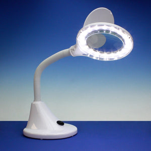 Lightcraft LC8082LED-EU LED Compact Flexi Magnifier Lamp (EU Plug) / Kompaktowa Giętka Lampka Powiększająca LED – Bild 4