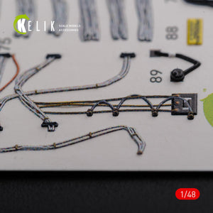 Décalcomanies 3D pour l&amp;#39;intérieur du compartiment cargo du CH-46E (KELIK K48091) pour la maquette Academy au 1/48 – image 13