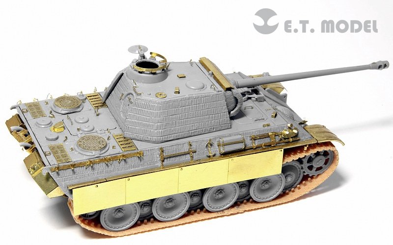 E.T. Model E72-009 WWII German Panther G For DRAGON Kit 1/72 – immagine 5
