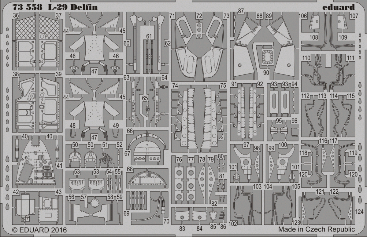 Eduard 73558 L-29 Delfin 1/72 AMK – zdjęcie 2