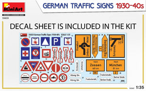 MiniArt 35633 GERMAN TRAFFIC SIGNS 1930-40s 1/35 – Bild 3