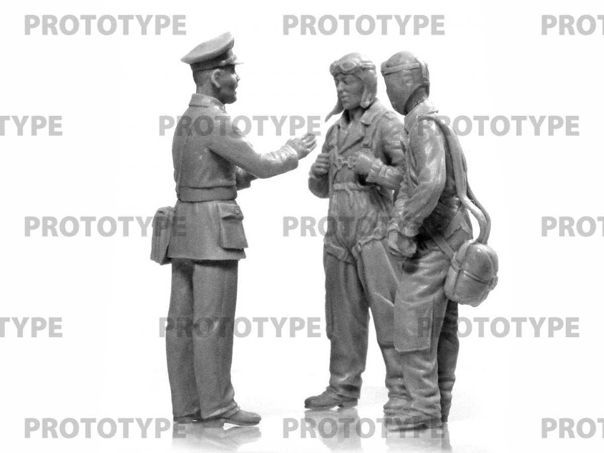 ICM 32115 Pilotes de l&amp;#39;armée de l&amp;#39;air Guomindang chinoise de la Seconde Guerre mondiale, échelle 1/32 – image 4