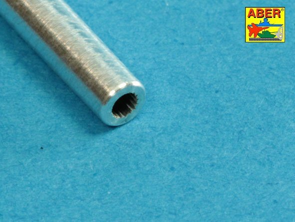 Aber 35L-235 Barrels for British WWI Tank Mk.I Male – 6 pdr. gun x 2 pcs. &amp;amp;amp;amp;amp;amp;amp;amp; 8mm Hotchkiss m.1909 x 3 pcs. 1/35 – immagine 4