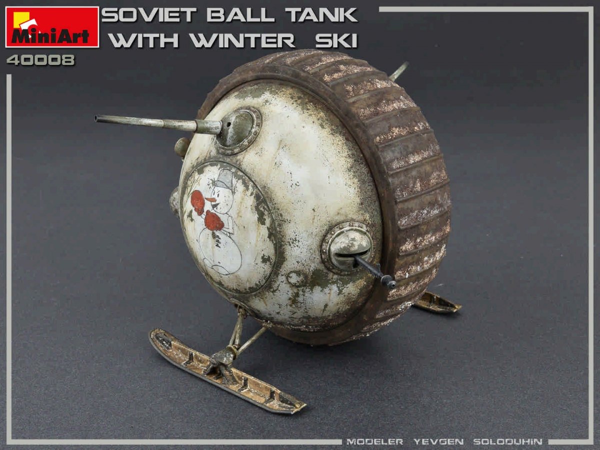 MiniArt 40008 SOVIET BALL TANK w/ WINTER SKI. INTERIOR KIT 1/35 – zdjęcie 7