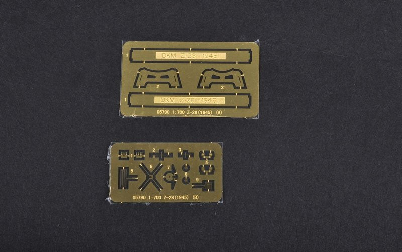 Trumpeter 05790 German Zerstorer Z-28 (1945) 1/700 – immagine 9