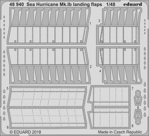 Eduard 48940 Sea Hurricane Mk. Ib landing flaps AIRFIX 1/48