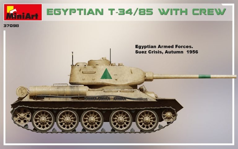 MiniArt 37098 Egyptian T-34/85 1/35 – image 3
