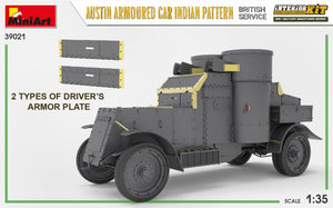 Miniart 39021 AUSTIN ARMOURED CAR INDIAN PATTERN. BRITISH SERVICE. INTERIOR KIT 1/35 – immagine 5