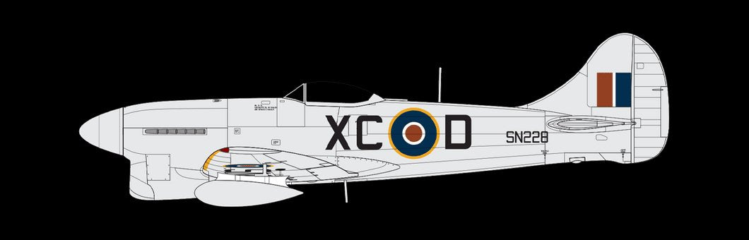Airfix 02110 Hawker Tempest Mk. V Post War - 1/72 – zdjęcie 6