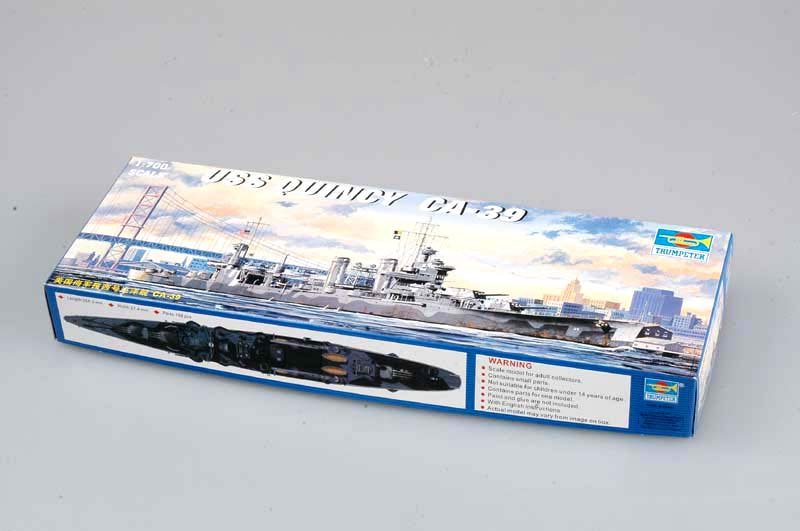 Trumpeter 05748 USS Quincy CA-39 1/700 – imagen 2