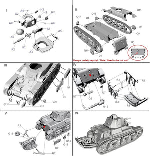First To Fight PL107 Renault R39 With 37mm SA38 Cannon With &amp;#39;Tail&amp;#39; 1/72 – imagen 2