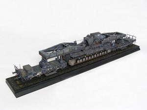 Trumpeter 00209 Morser Karl-Gerat 040/041 on railway transport carrier 1/35 – immagine 4