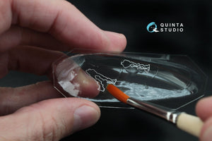 Quinta Studio QC72007 Yak-130 vacuformed clear canopy with det.cord (for Zvezda kit) 1/72 – immagine 4