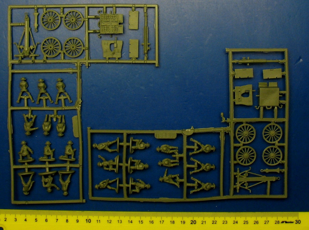 Hat 8158 WWI US 75mm Gun with Crew 1/72