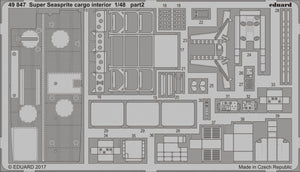 Eduard 49847 Super Seasprite cargo interior 1/48 KITTY HAWK – imagen 2