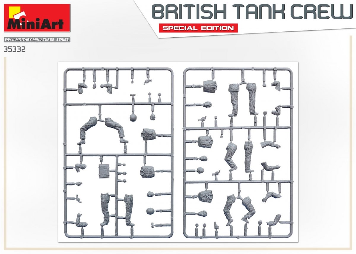 Miniart 35332 ÉQUIPAGE DE CHAR BRITANNIQUE. ÉDITION SPÉCIALE 1/35 – image 4