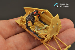 Quinta Studio QD32129 Hs 129B-2 3D-Printed &amp;amp; coloured Interior on decal paper ( Zoukei-Mura ) 1/32 – immagine 9