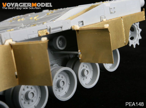 Voyager Model PEA148 Modern US Army M1A1&amp;amp;M1A2 side skirts (For DRAGON 3535/3536) 1/35 – immagine 3