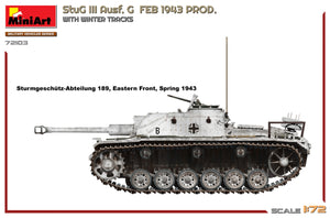 MiniArt 72103 StuG III Ausf. G FEB 1943 PROD. WITH WINTER TRACKS 1/72 – immagine 3