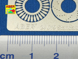 Aber 24019 Standartowe nawiercane tarcze hamulcowe śr. 14mm 1/24 – immagine 3