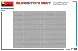 MiniArt 49019 PISTE D&amp;#39;ATTERRISSAGE MARSTON MAT avec BARILS 1/48 – image 4