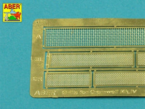 Aber 35G40 Siatki do Cromwell Mk.IV &amp;amp; Centaur C.S. Mk.IV 1/35 – immagine 11