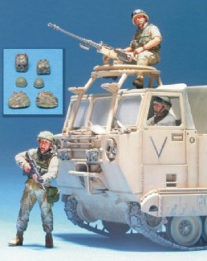 Hobby Fan HF563 OPERATION IRAQI FREEDOM TANK CREW-3 FIGURES