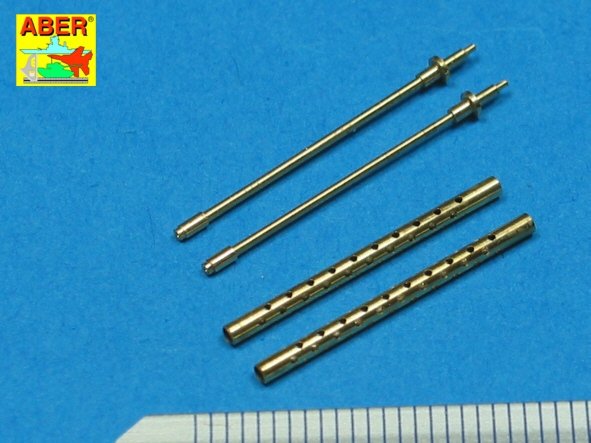 Aber A32017 Set of 2 cal .50 (12,7mm) standard barrels for US aircraft machine guns Browning M2 1/32 – immagine 2