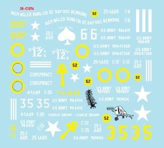 Star Decals 35-C1076 M48A3 Patton au Vietnam 1/35 – image 3