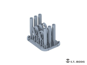 E.T. Model P35-313 WWII German Towing Cables Type.4 ( 3D Print ) 1/35 – immagine 3