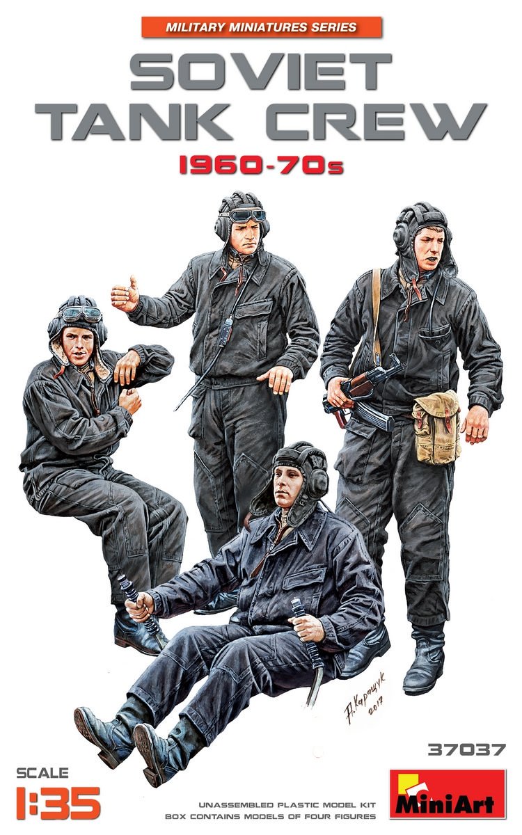 MiniArt 37037 Équipage de char soviétique 1960-70 1/35